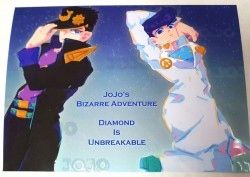 【JOJO】4部黑承白仗局光明信片