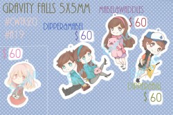 Gravity Falls 神秘小鎮 &amp;原創 5X5壓克力吊飾