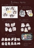 一堆貼紙