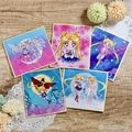 迷你色紙 Eternal Sailor Moon & Sailor Cosmos／小兔（校服）／小兔變身／Sailor Moon & 燕尾服蒙面俠／Sailor Moon＆新希蕾妮蒂女王