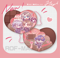 【にじさんじ】ROF-MAO愛心巧克力吊飾-新款