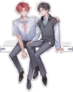 【出道死】尤金來彬坐姿立牌