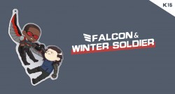 【Marvel】Falcon&amp;Winter Soldier 獵鷹巴奇吊飾