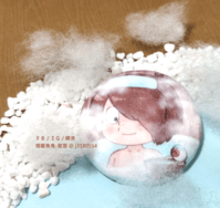 二創 ✦ 58mm布質徽章