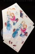 [Frozen]姐妹水手服畫卡-CWT38消費禮