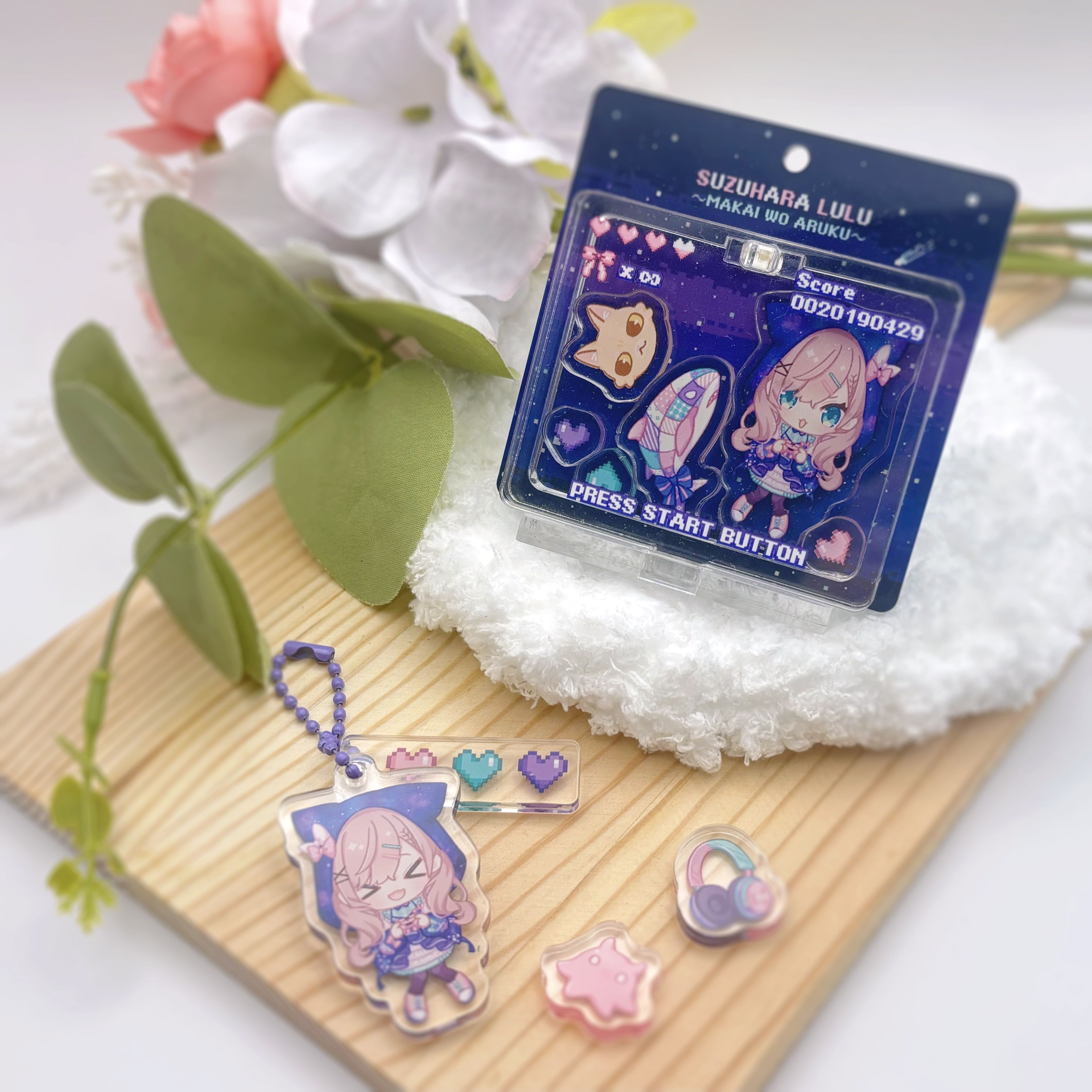 【にじさんじ】鈴原るる拼裝壓克力盒玩・Gamer Ver.