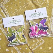 昆蟲少女 銀灰蝶幼蟲 貼紙包