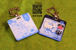 【凱薩貓咪吊卡吊飾】BLUE LOCK/藍色監獄