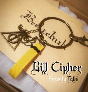 【Gravity Falls】 Bill Cipher印象吊飾 普通ver.