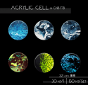 原創 Acrylic cell 細胞徽章