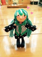 初音ミク手工黏土娃娃