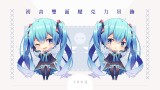 初音雙面壓克力吊飾