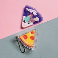 肌異鳥迷你披薩吊飾