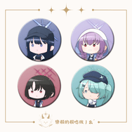 【殽】二合一胸章(別針+磁鐵)｜〔奧利斯〕沙織、敦子、美咲、日和｜蔚藍檔案