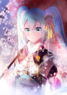 初音 掛軸