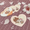 【無料配布/交換】慶親愛心胸章＋愛心卡片