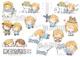 【勇者幼兒園 貼紙】 薩爾達傳說周邊 曠野之息 黃昏公主