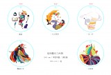 「原創+二創（BH6）」透明壓克力吊飾