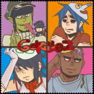 Gorillaz街頭霸王眼鏡布