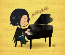 【五月天衍生】小小鋼琴手拭鏡布