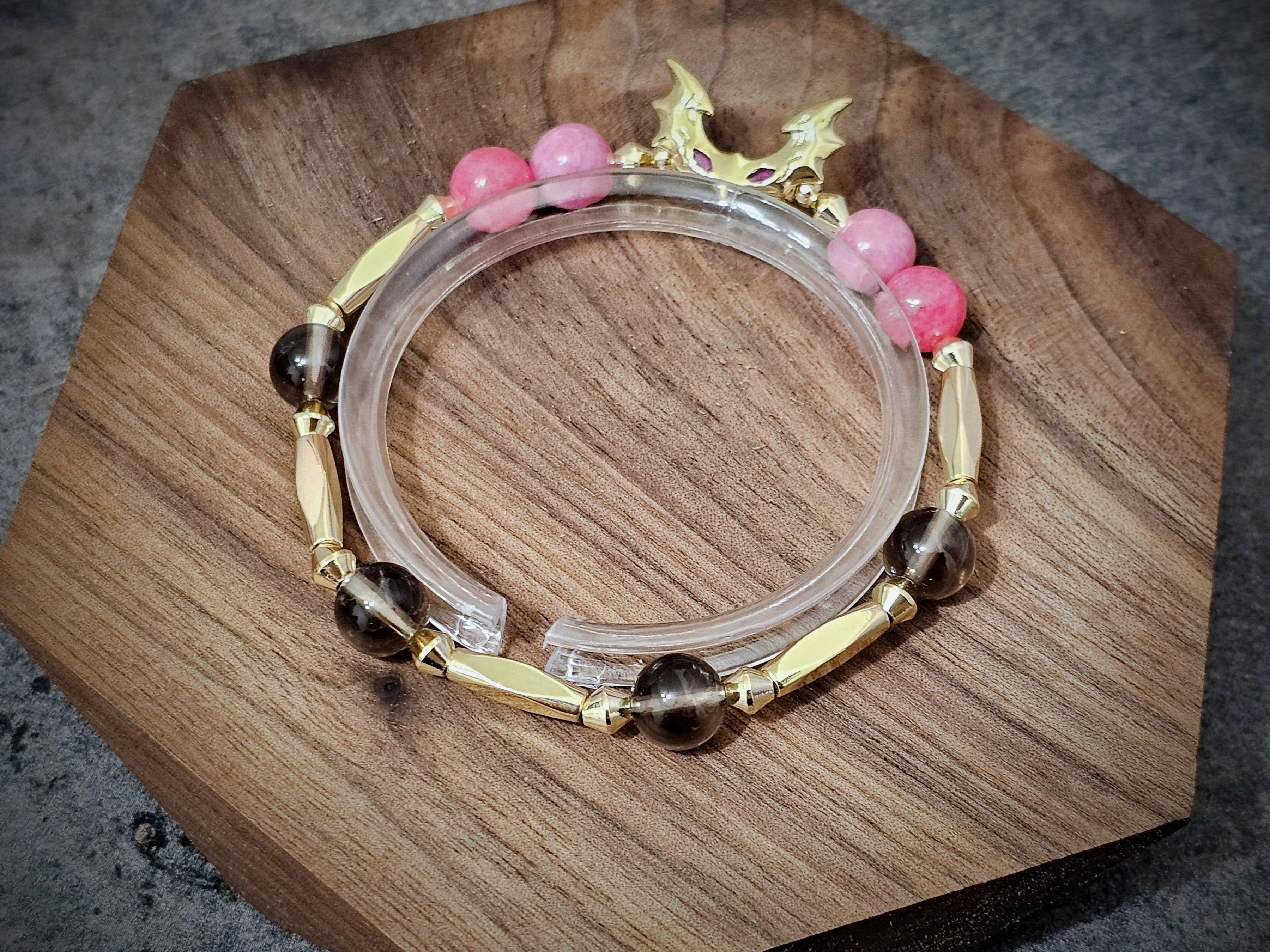 新世界狂歡★印象飾品：艾斯特_冷豔腥紅_印象手鍊（簡約）