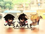 ＜第四彈＞◆あんスタ /合奏明星 /偶像夢幻祭 - 朔間零 / 朔間凜月 / 羽風薰 厚壓克力 飯友壓克力 兔耳Ver.
