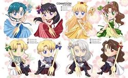 美少女戰士 同人  Q版飯友 系列