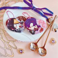 Shu、雲雀 愛心巧克力吊飾