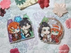 東離劍遊紀 海棠窗花壓克力吊飾