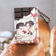 《人中之龍》桐生&真島巧克力吊飾