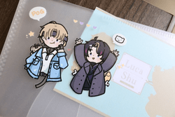 にじさんじEN Luca & Shu 轉印貼紙