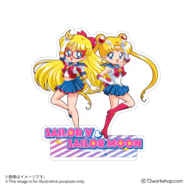 壓克力立牌 Sailor V & Sailor Moon（原作衣裝Ver.）