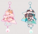 【Splatoon】 姬飯 串串玻璃珠吊飾