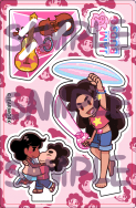 【StevenUniverse】Fusion壓克力自組立牌-Stevonnie（雙面不同圖）