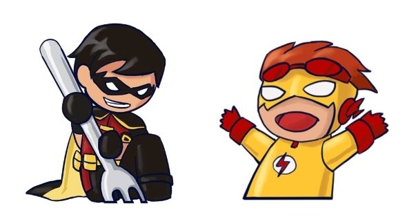Young Justice動畫版飯友(Robin/Kid Flash)