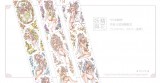 【水彩人物 紙膠帶】妖精與花 - 50mm