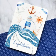 Lighthouse 燈塔 自帶離紙膠帶