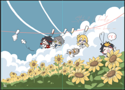 nijisanjiEN/ Luxiem向日葵貼紙簿