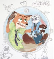 【Zootopia】透明壓克力吊飾