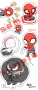 Spider-man only 塗鴉貼紙