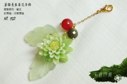 蒼離意象菊花吊飾