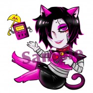 Undertale Mettaton MTT 壓克力吊飾