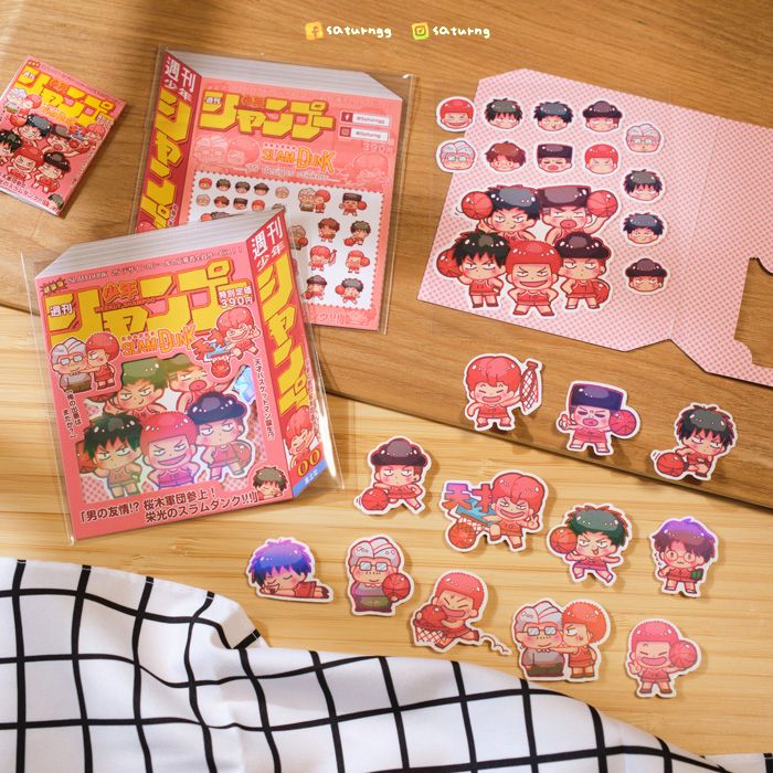 灌籃高手 少年本屋貼紙包
