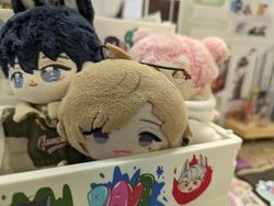 PLAVE_全員動物小麻糬_白底小號摺疊收納盒