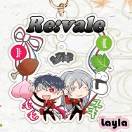 re:vale-花環壓克力吊飾