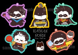 [bat man &amp; robin / 壓克力吊飾]