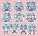 仍然是初音 - 軟軟造型全斷貼紙