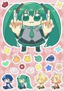 【Vocaloid】V家半斷/刀膜貼紙