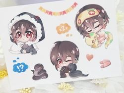 【新世界狂歡】小蛇水晶轉印貼