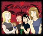 金屬啟示錄（Metalocalypse）眼鏡布